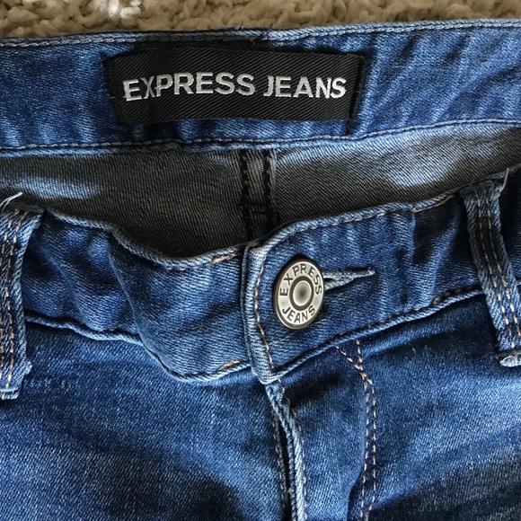 Express destroyed bootcut jeans - Picture 5 of 7